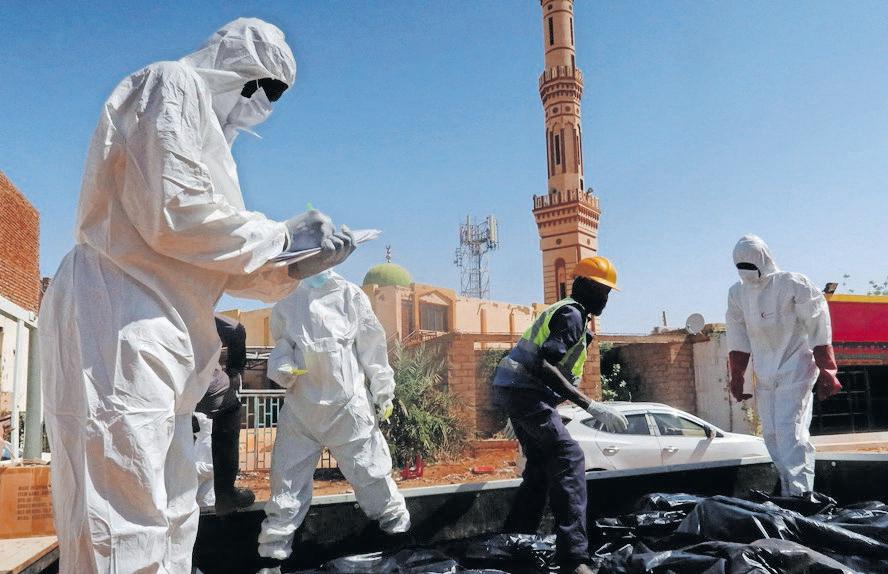 Stench of death in battle for Khartoum
