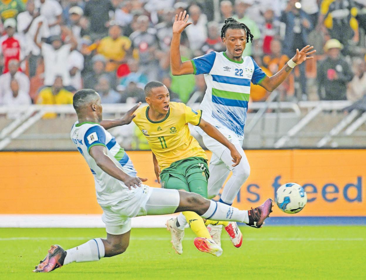 Mofokeng rose to the occasion for Bafana, gushes coach Broos