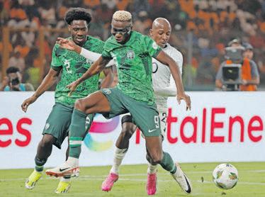 Osimhen strikes twice to give Nigeria World Cup boost