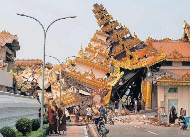 Disaster aid for quake- hit nations