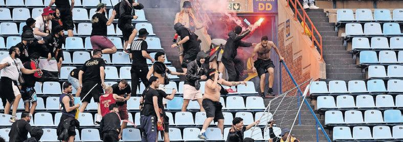 Esperance faces potential CAF sanctions after Loftus crowd chaos