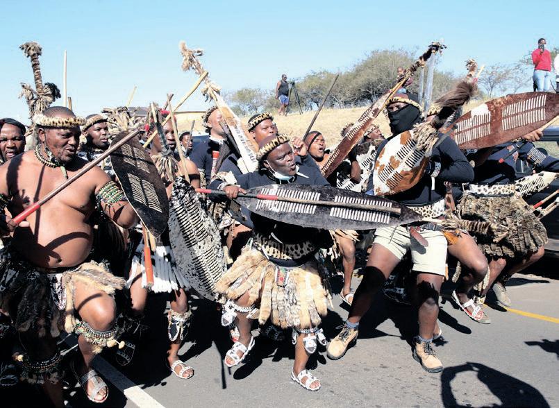 The rise of amabutho: ceremonial regiments or shadow militia force?
