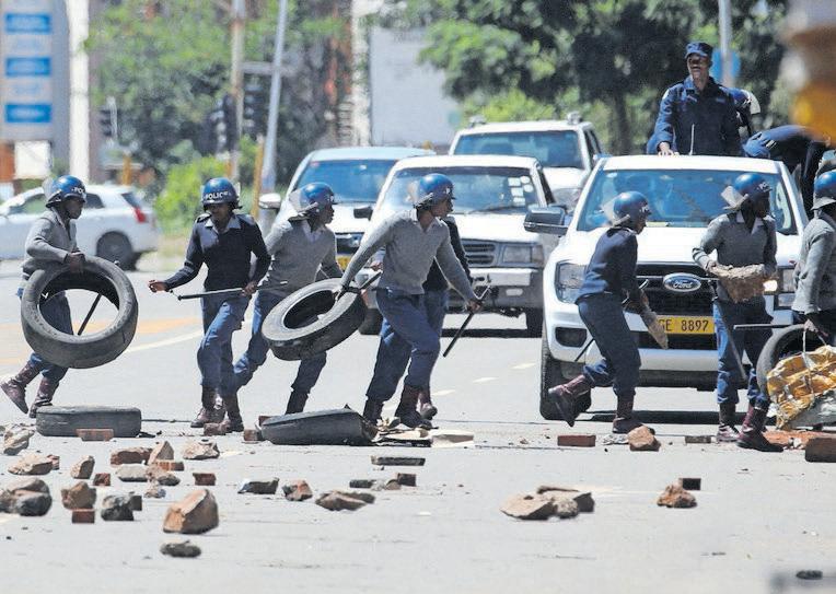 Zimbabwe's gambit: from peaceful protest to the spectre of insurgency