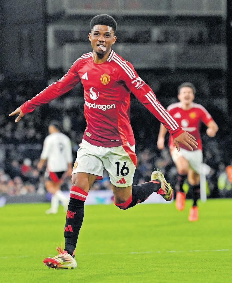 Amorim: Amad return massive for Man United
