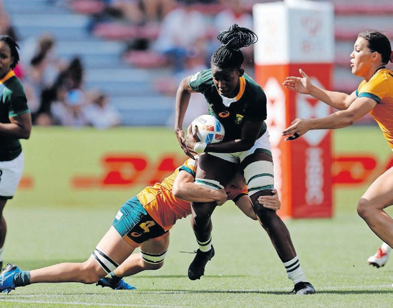 Springbok Women dominate Uganda