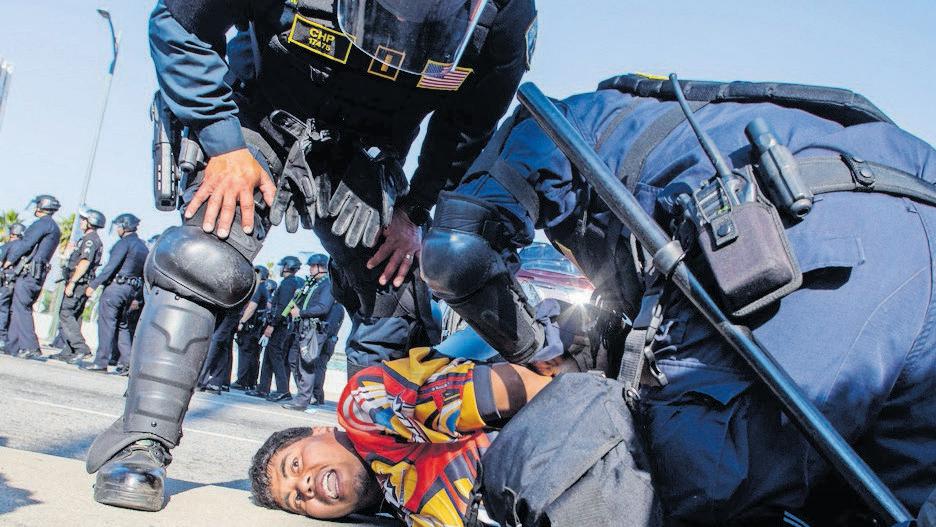 LA chaos a reflection of deep-rooted divisions