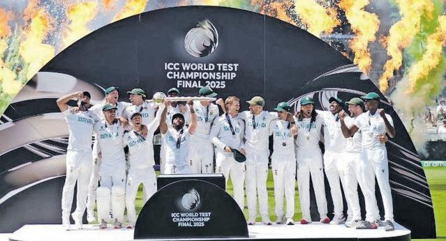Lord's rises to Markram as the Proteas are crowned World Test Champions!