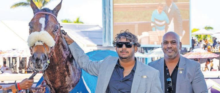Horse owner aiming for a win