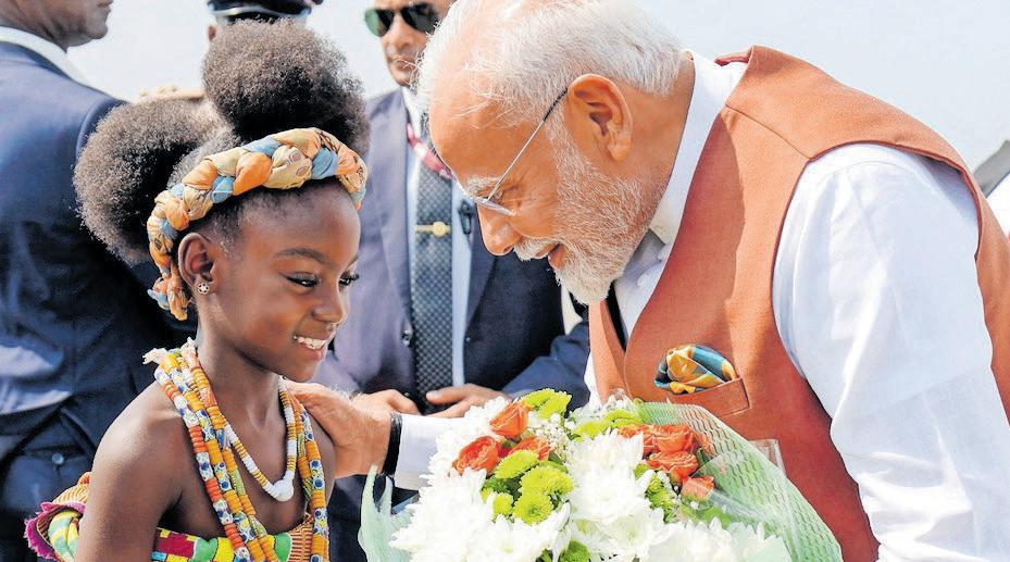 Modi visits Ghana to strengthen security and mining