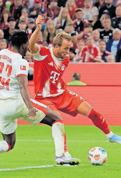 Bayern make statement as Kane adds another hat-trick