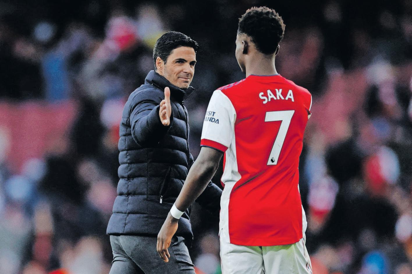 Arteta concerned by Saka injuries after latest hamstring blow