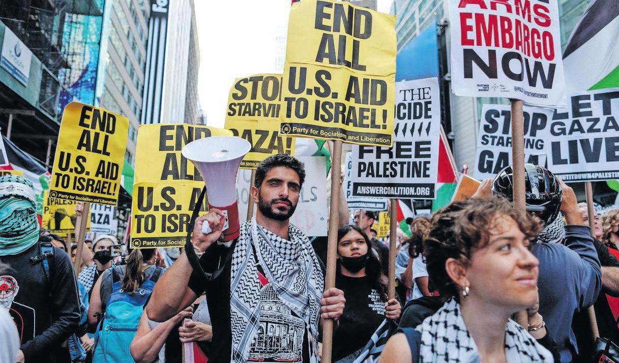 Mass UN walkout over Gaza