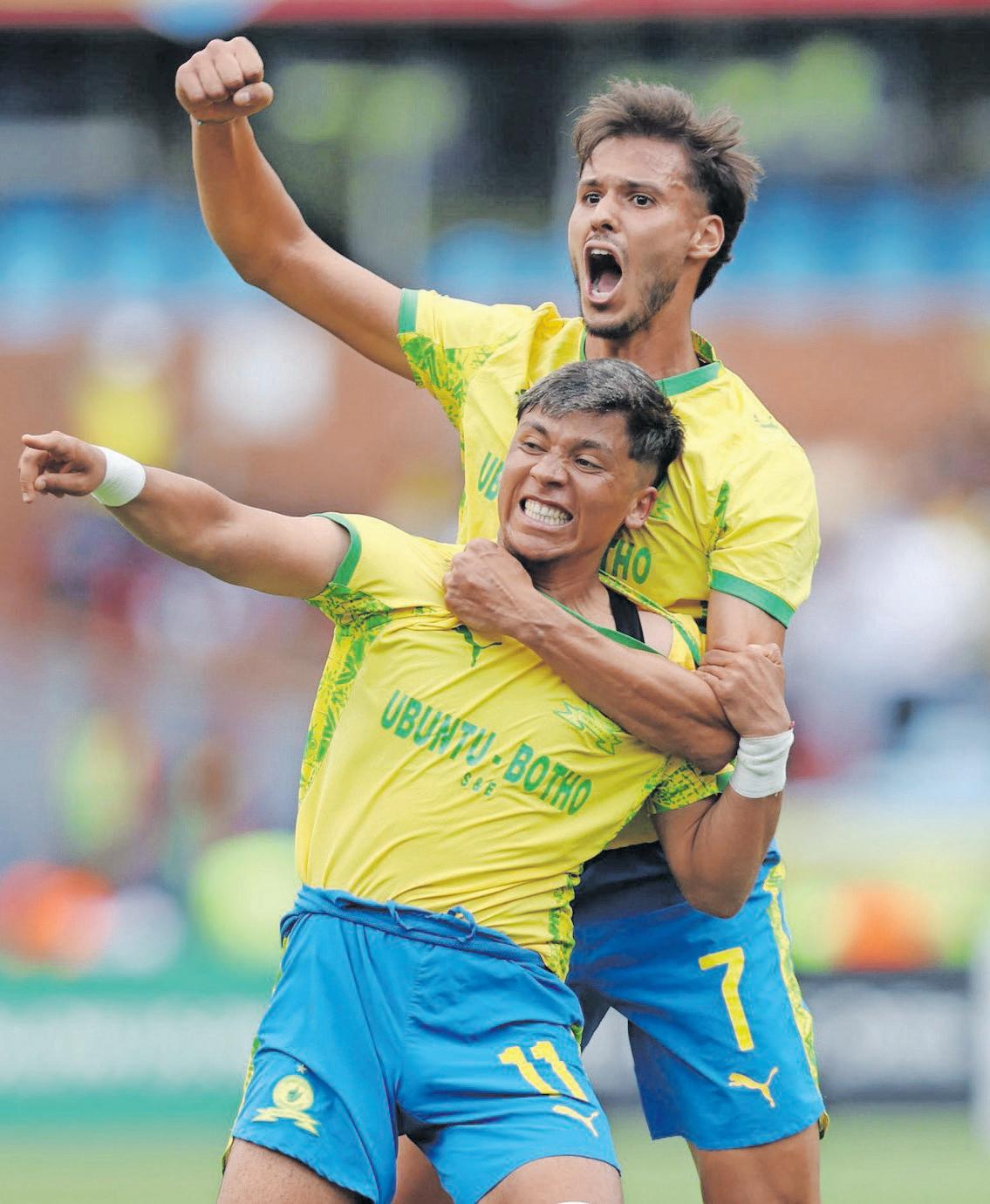 Sundowns in cruise mode en route to a commanding 3-1 win over Lupopo
