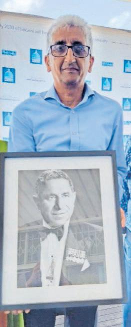 Balkumar Singh's legacy celebrated as Asherville pool reopens