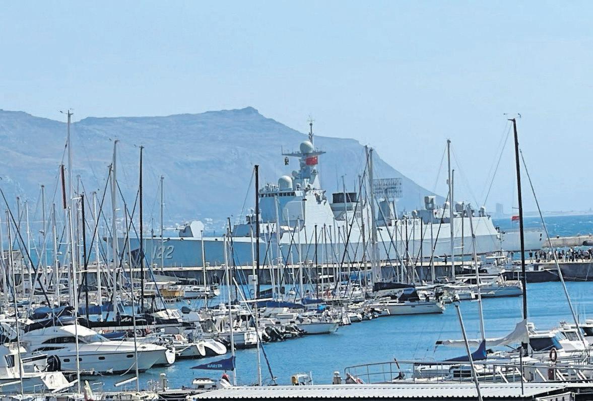 SA in alleged navy 'exercise' with Russia, China, Iran