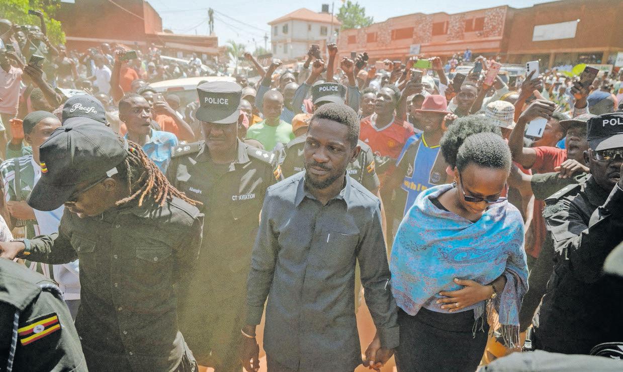 Bobi Wine cut off after polls