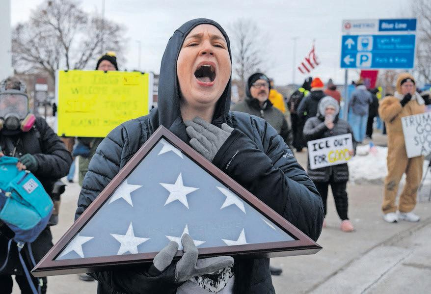 Protests over ICE aggression