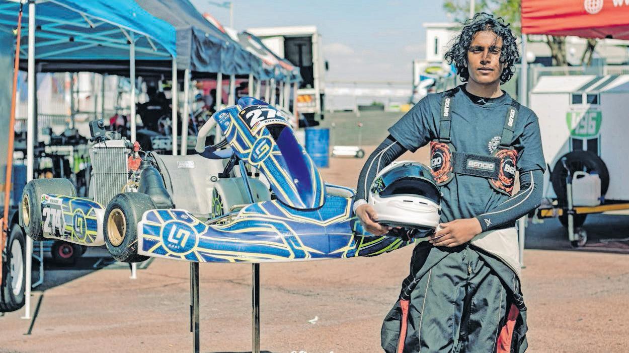 Naicker’s rise from go-karts to international racing