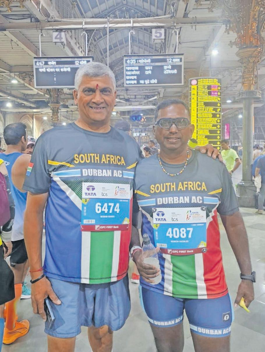 Durban runners conquer Mumbai Marathon
