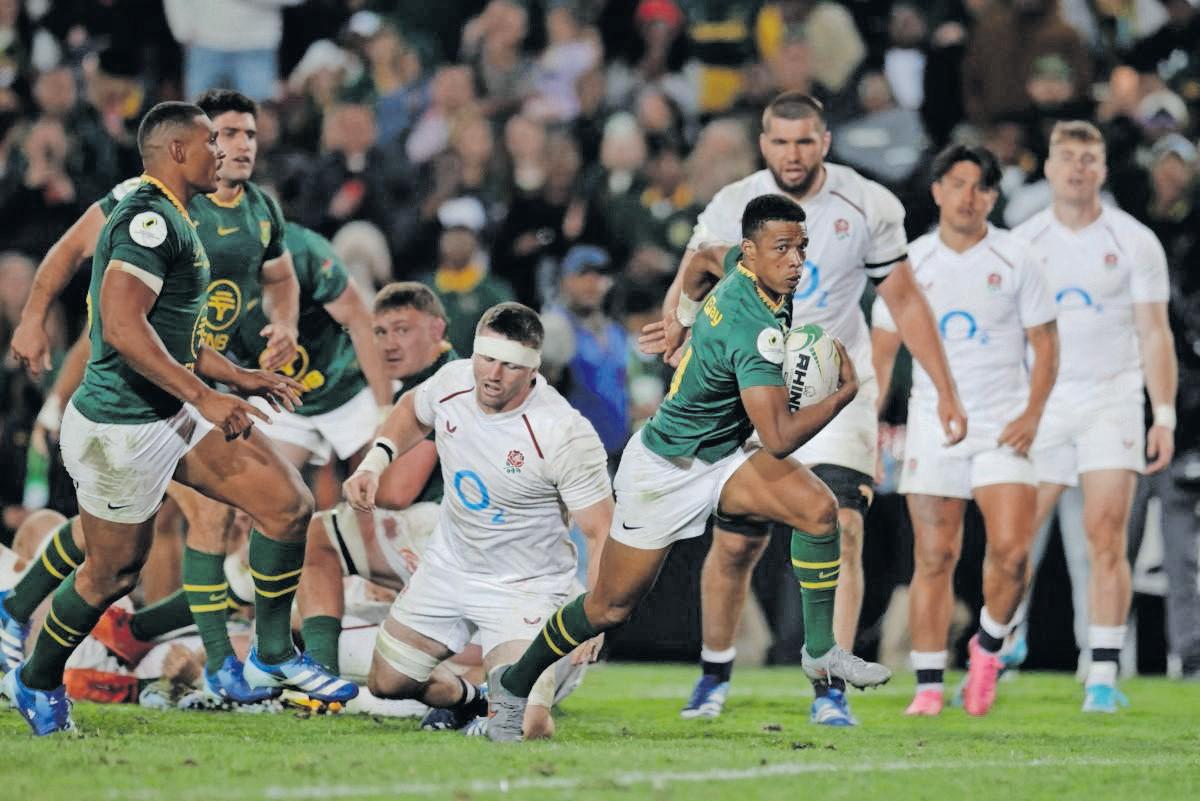 Springboks dig deep to blow away England