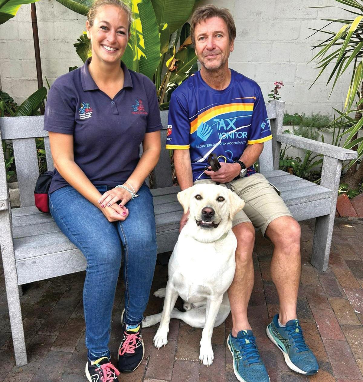Runner embarks on 300km journey to support SA Guide-Dogs