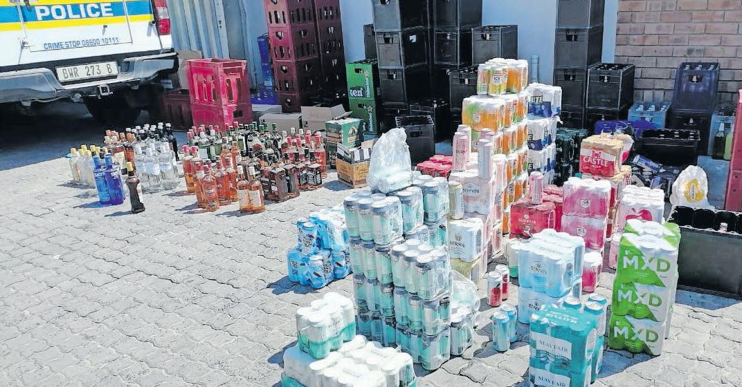 Harare police raid illegal alcohol operation