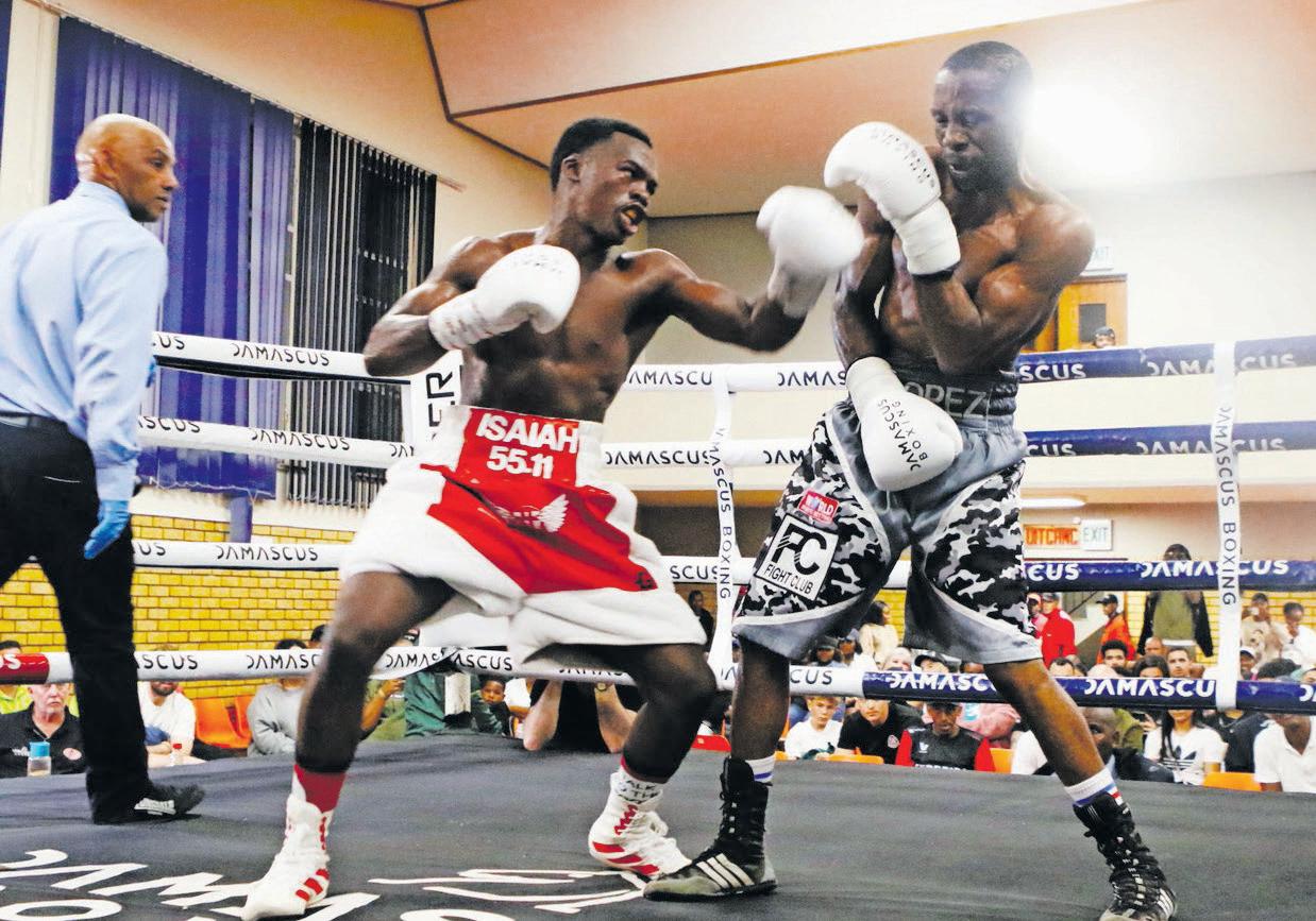 Nocele maintains undefeated record with TKO