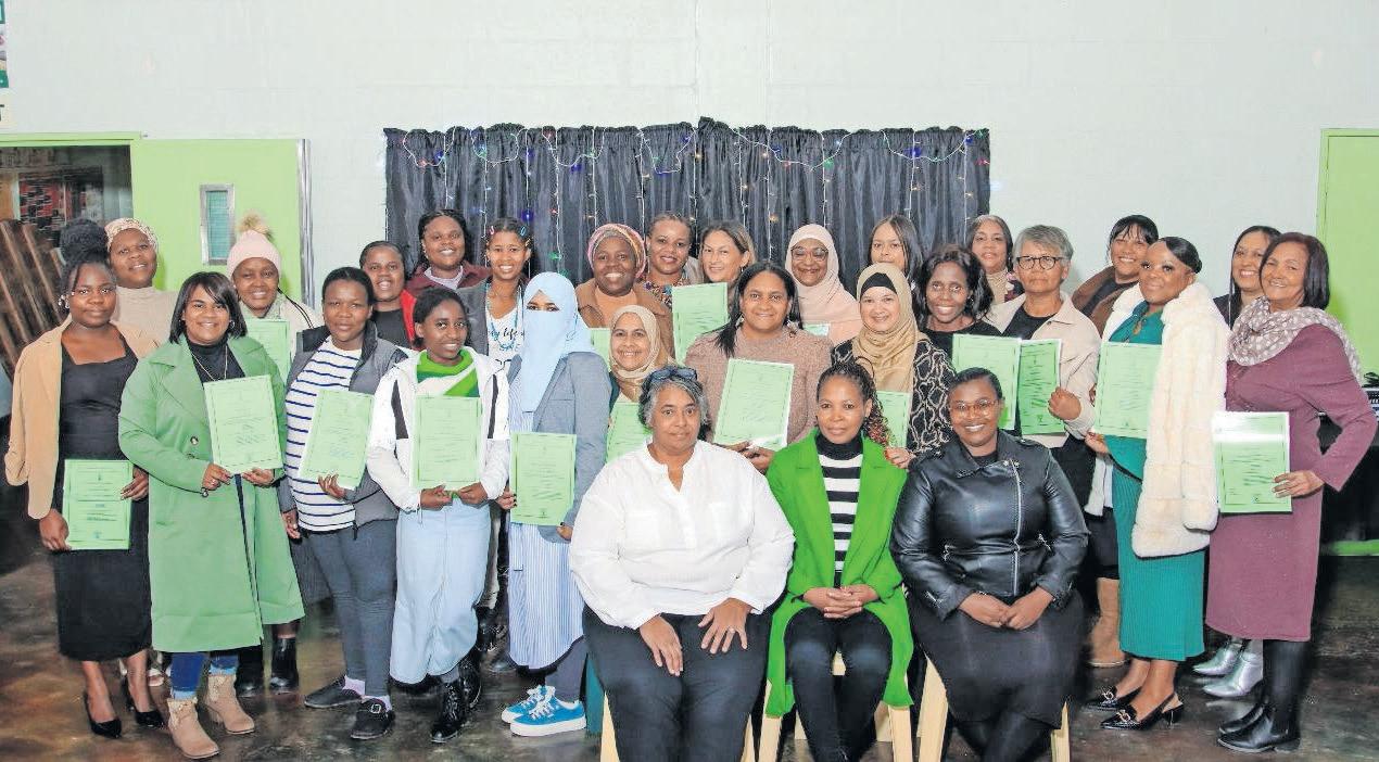 Creche teachers graduate with practical skills