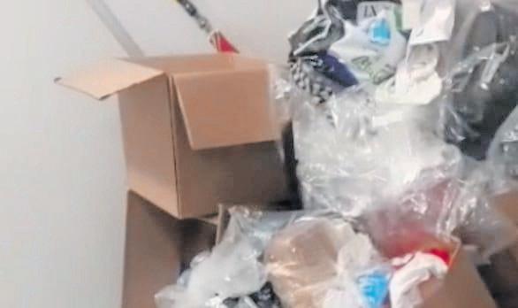 'No medical waste was contained in the room'