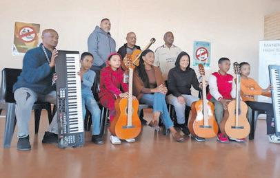 Music project receives new instruments