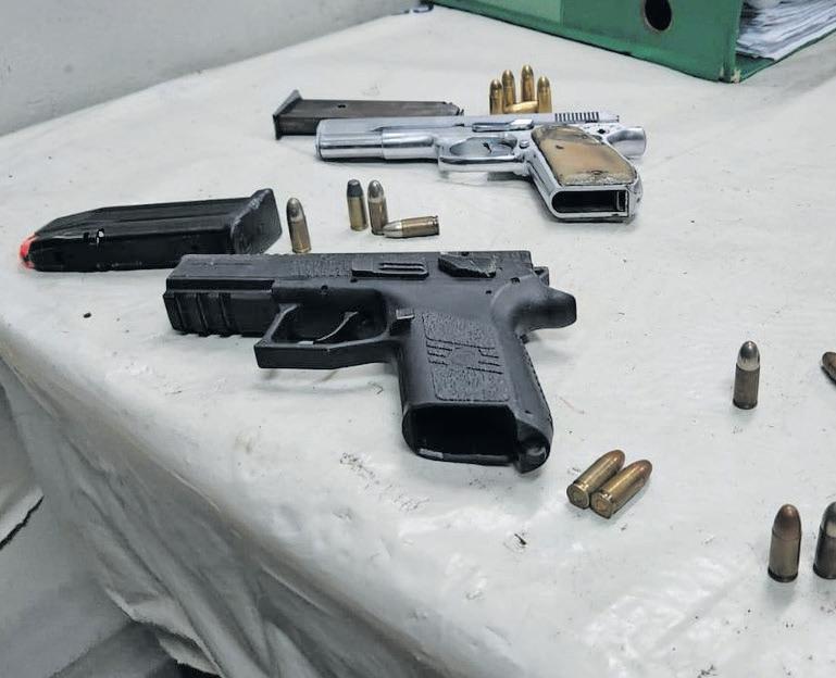 Man arrested for illegal firearms