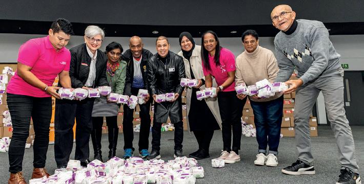 SPAR PETALS PROJECT CONTINUES TO FIGHT PERIOD POVERTY IN THE WESTERN CAPE