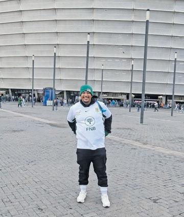 A fan for a day made the rain nearly go away