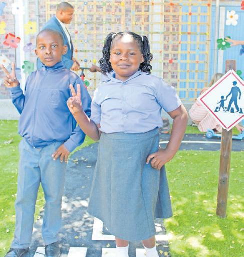 New playground at Dryden Street Primary