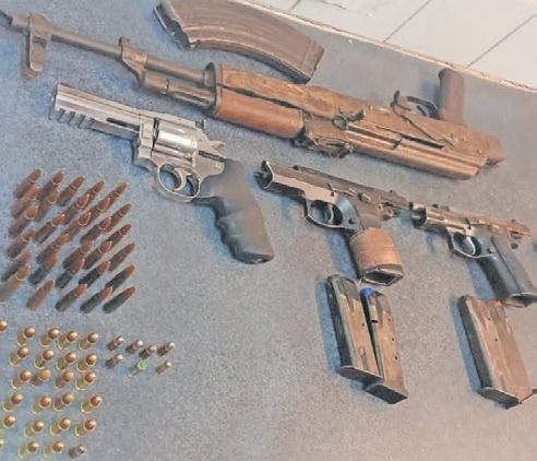 Three nabbed in extortion crackdown