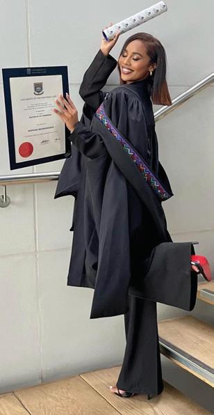 Tafelsig graduate reaps rewards of hard work