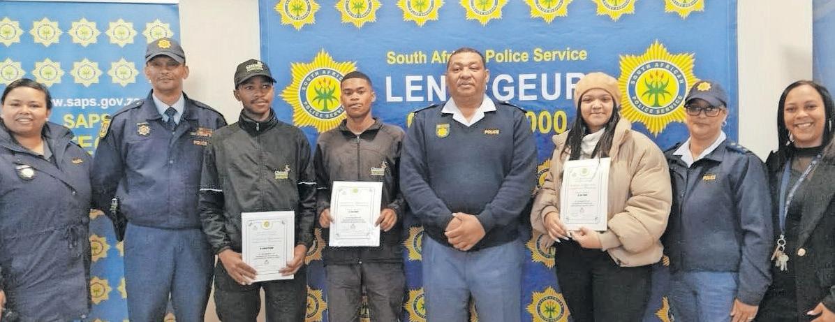 Policing sub district honours its interns