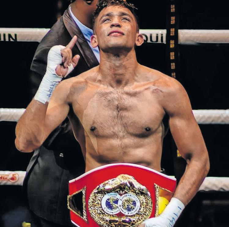 Kadri crowned IBF Youth featherweight 'King'