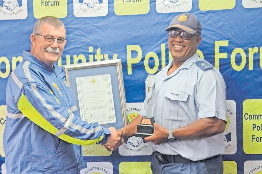 Kirstenhof police honoured