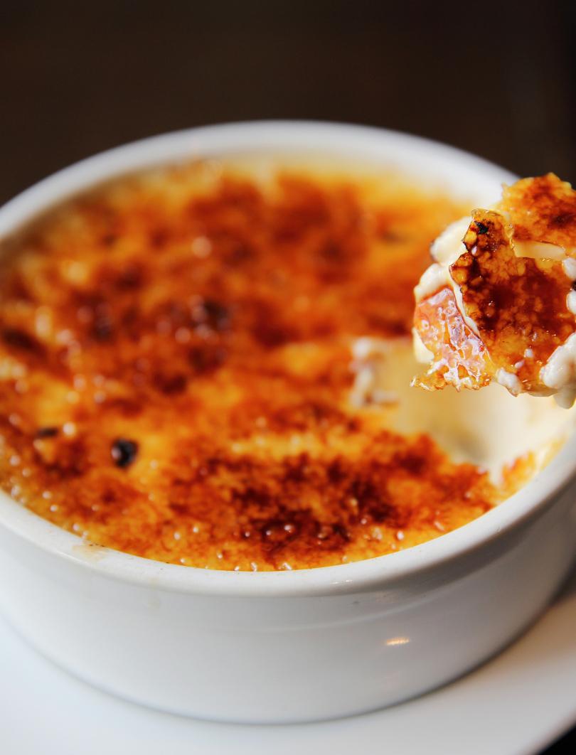 GOAN COCONUT AND RUM CREME BRÛLÉE