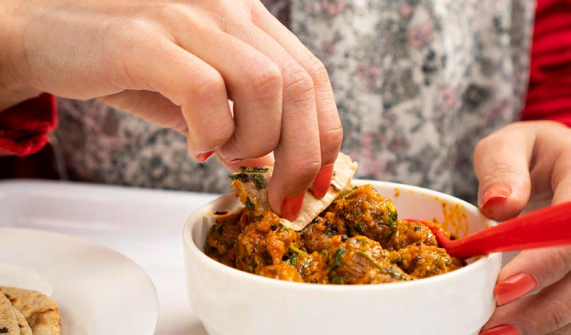EATING WITH YOUR HANDS