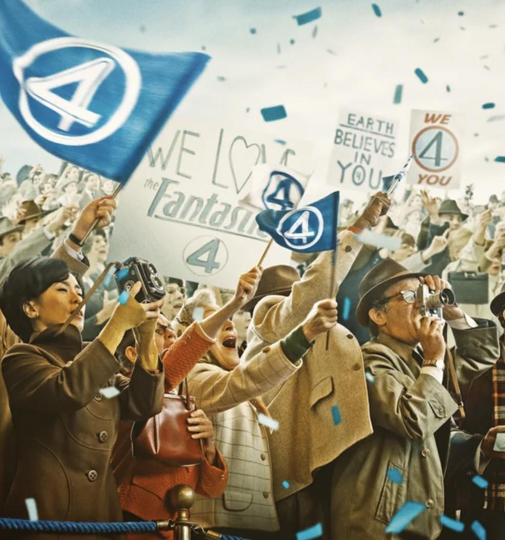 Fantastic Four: First Steps poster not created with AI, studio confirms