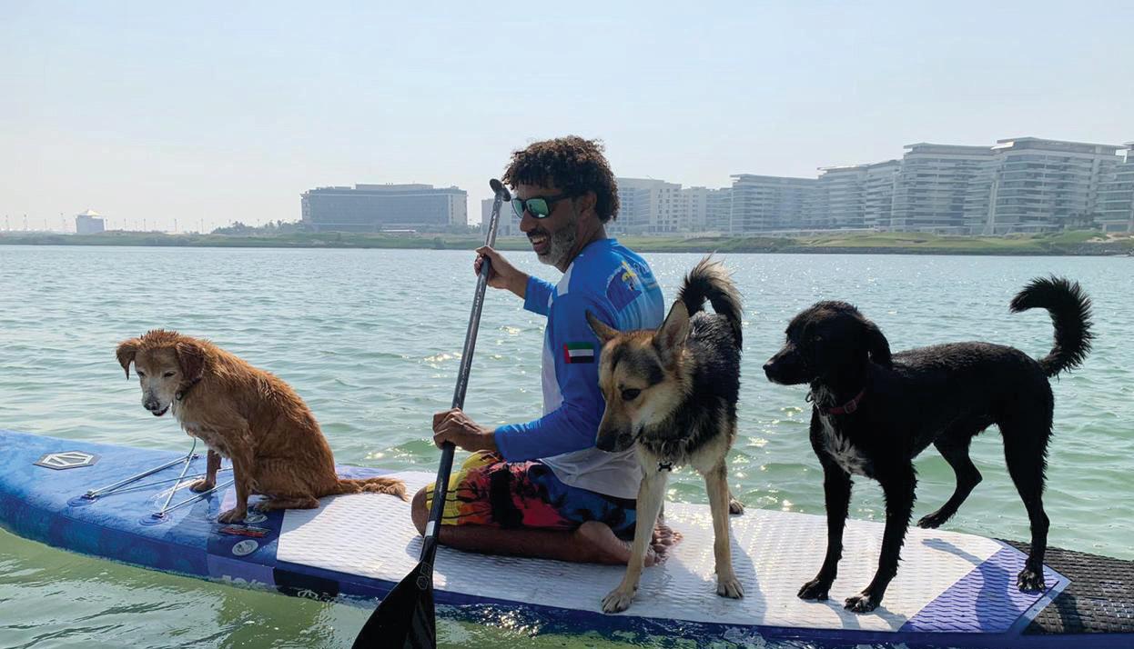 A boat cruise for dogs every weekend