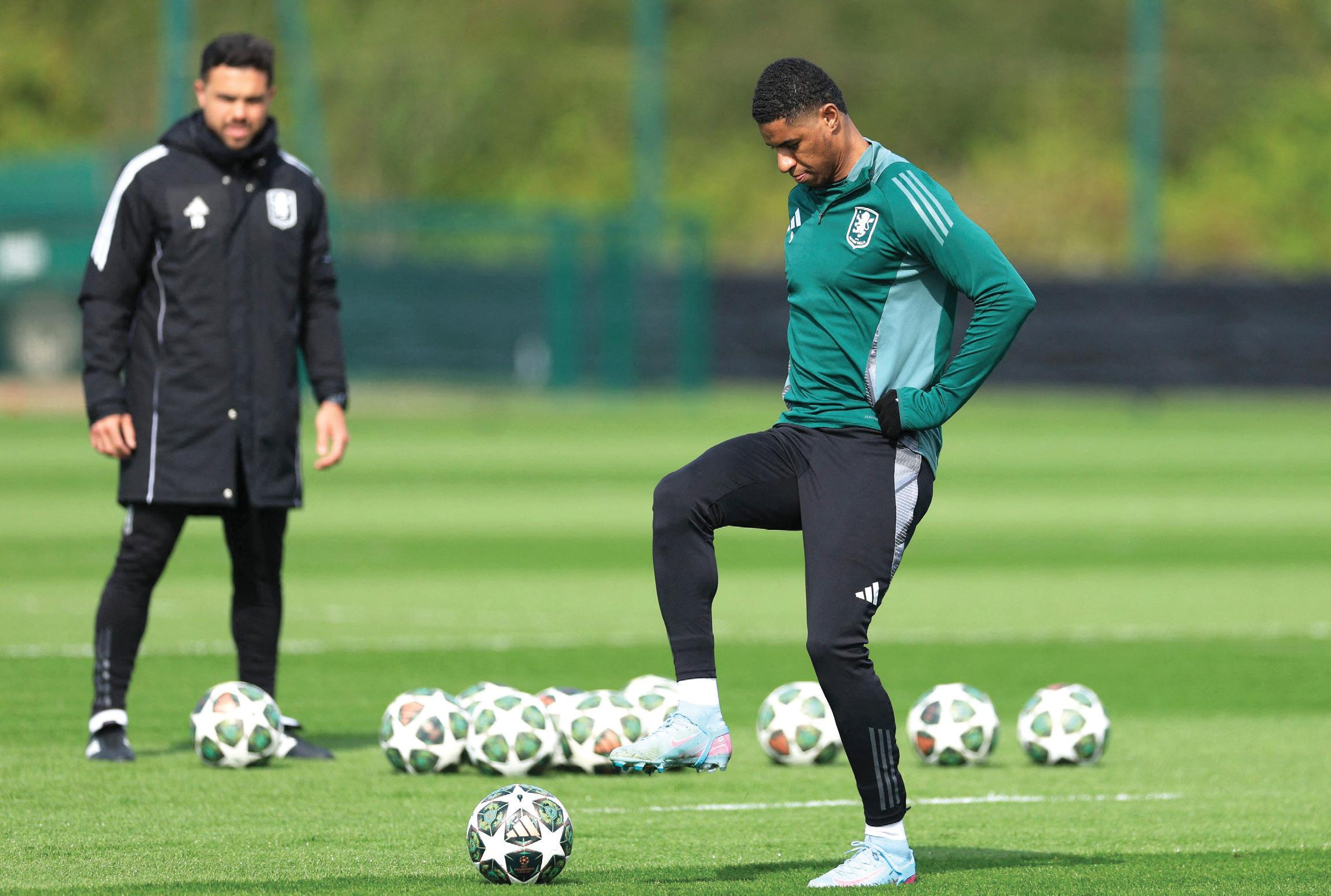 Aston Villa's Rashford targets PSG hat trick