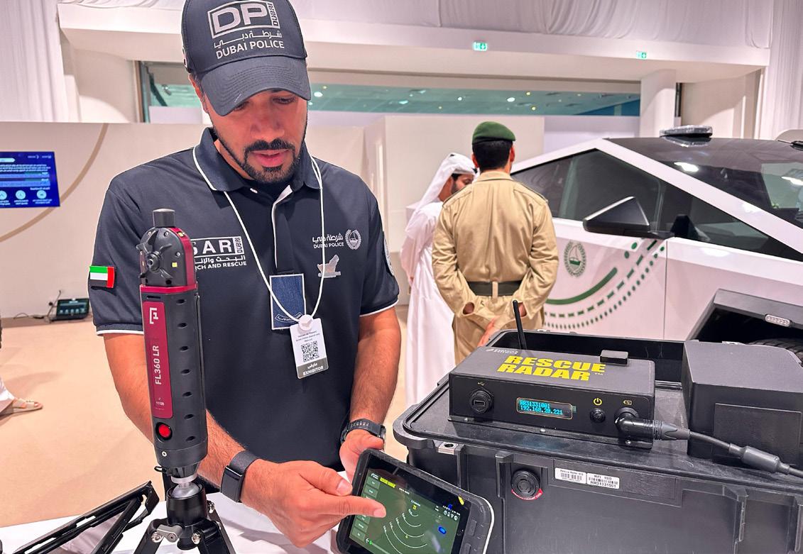 From rescue radar to life detector, Dubai Police display latest gadgets