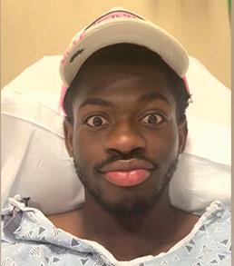 Lil Nas X hospitalised after he lost control' of the right side of his face