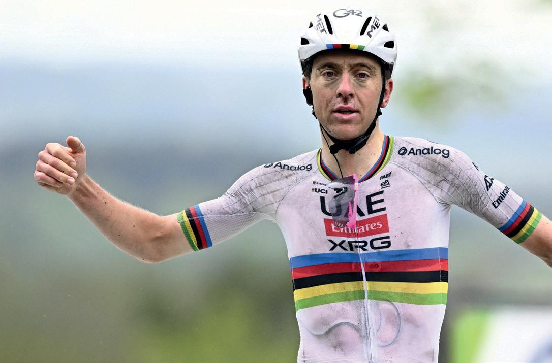 UAE Team Emirates rider Pogacar back on top with big win
