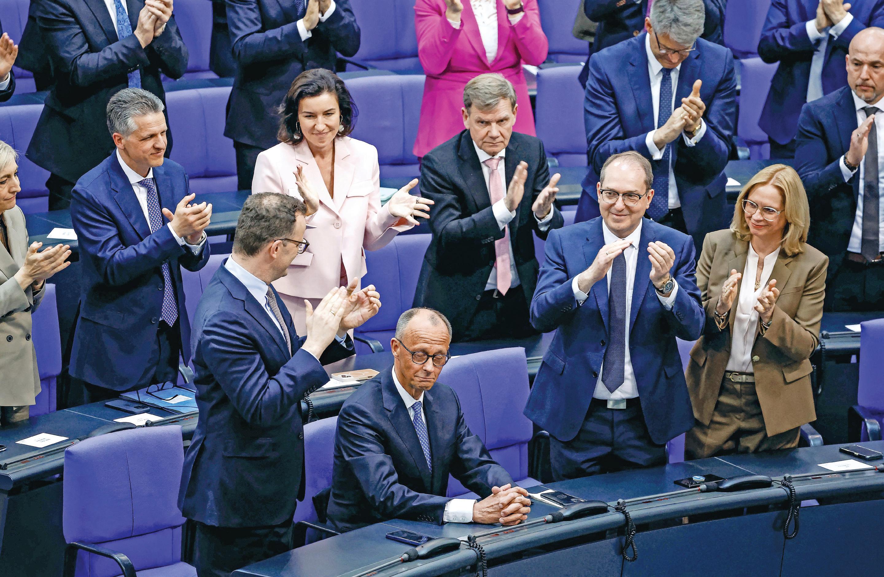 Germany’s Friedrich Merz elected chancellor after surprise setback