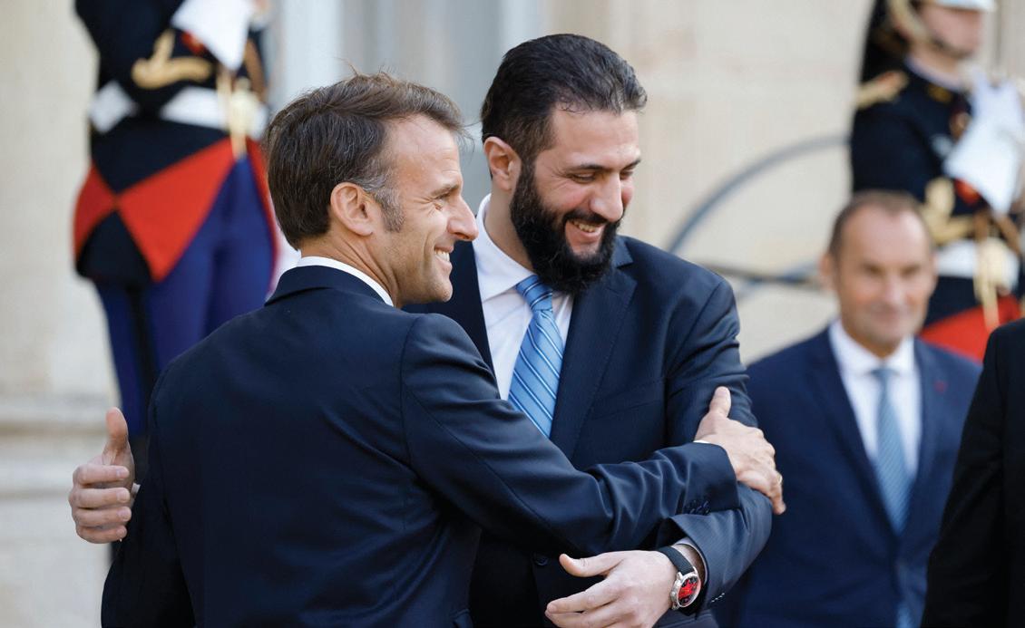 Macron tells Sharaa to protect rights of ‘all Syrians’