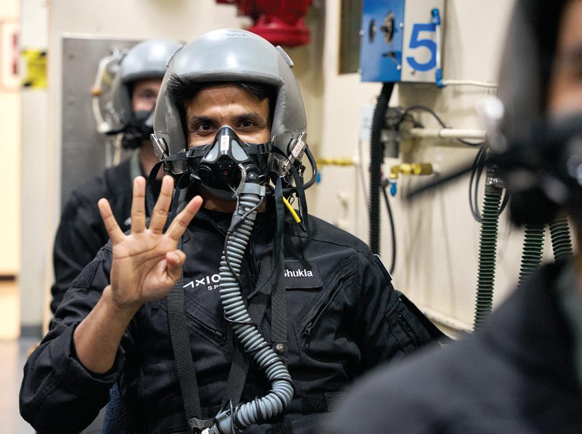 Fighter pilot takes next giant step for India's space plans